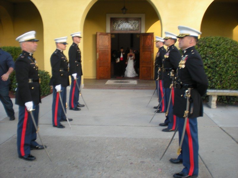 Military Wedding 009