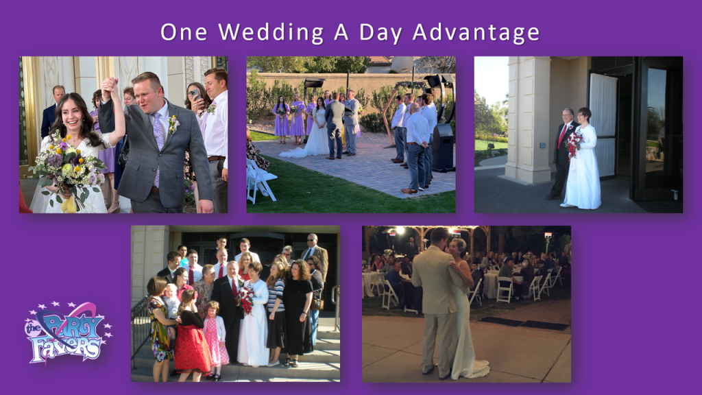 One Wedding A Day Advantage